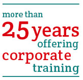 25 años brindando capacitación en entornos corporativos
